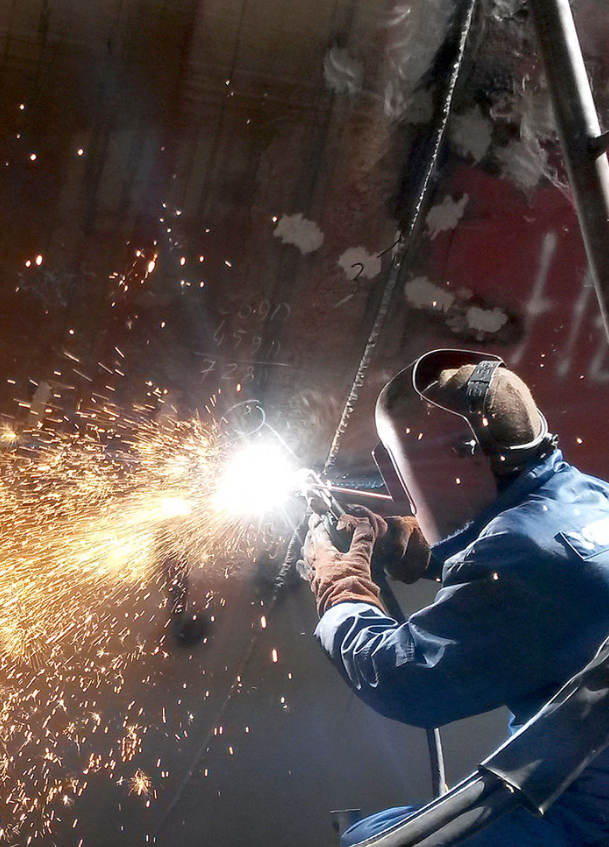 steal work & pipe repairs